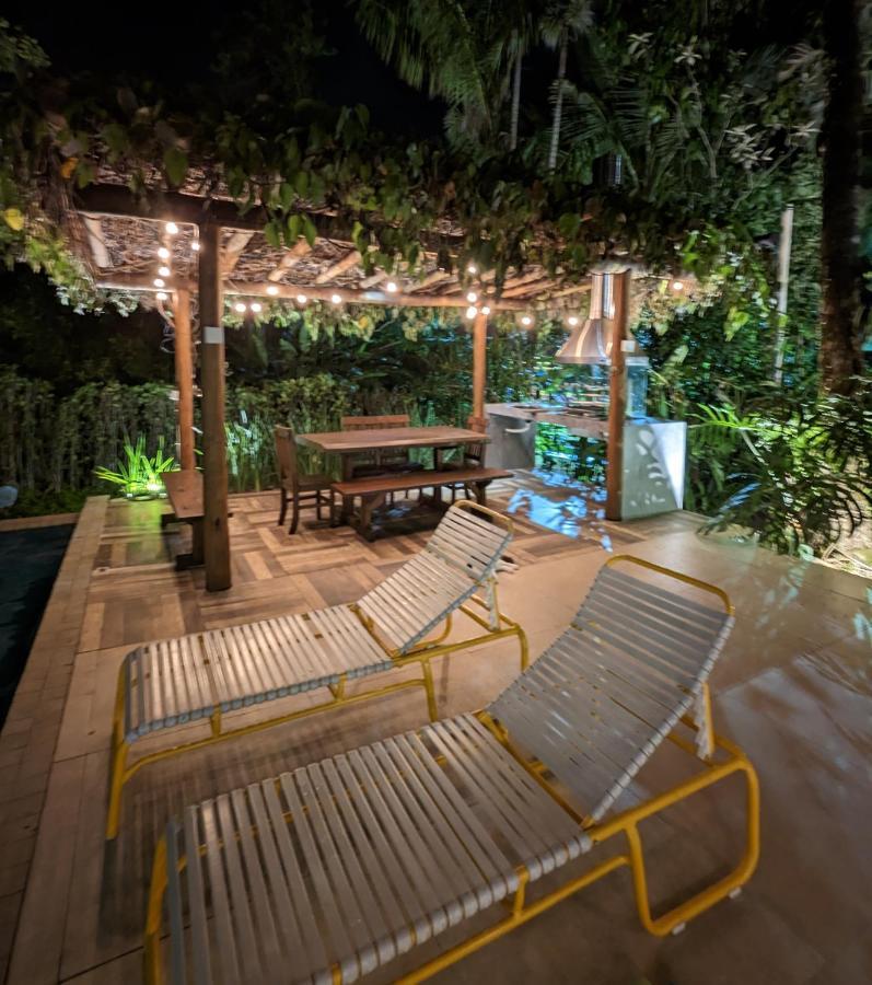 Linda Casa Praia De Pauba Em Condominio Сао Себастиао Екстериор снимка