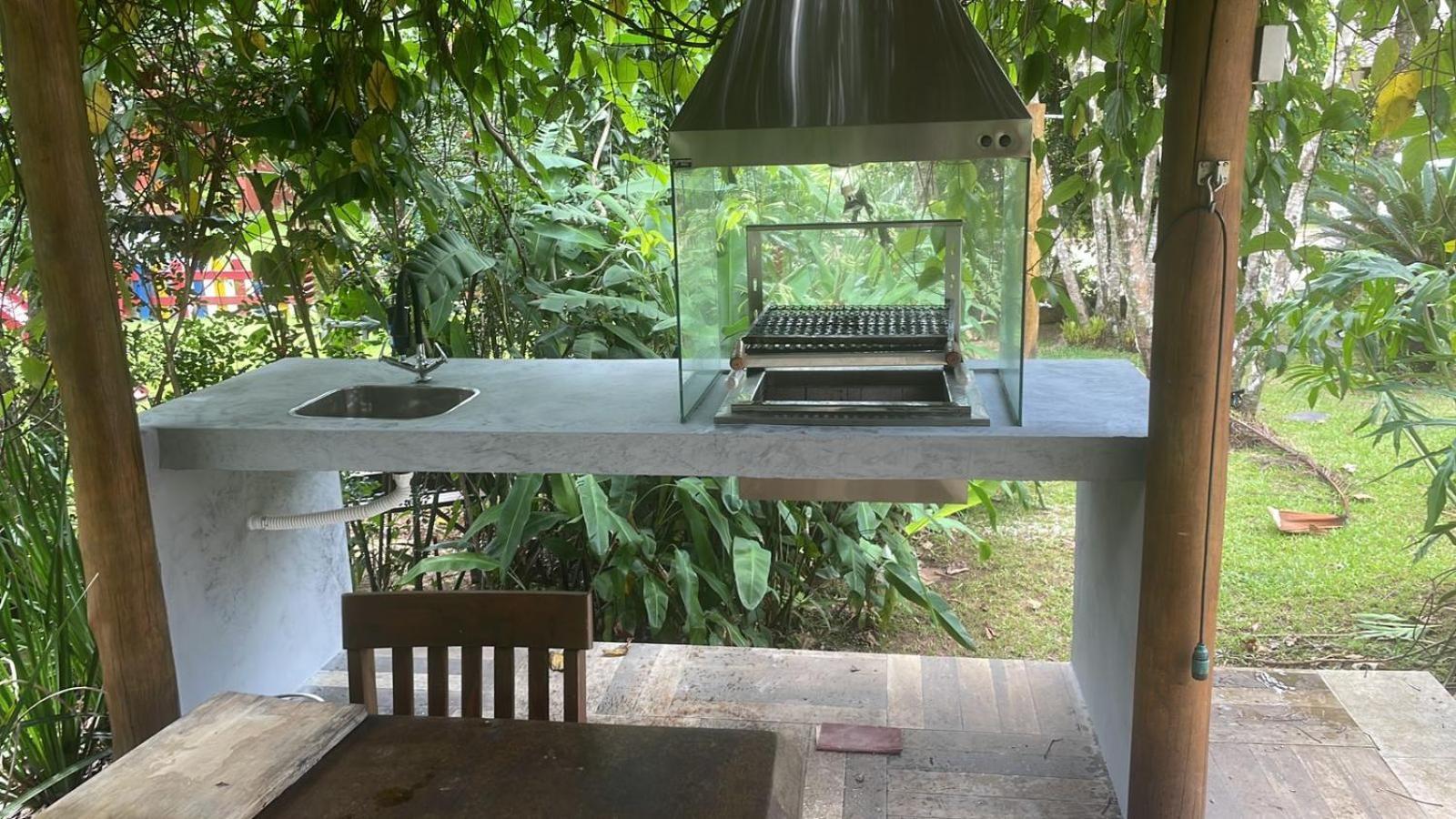 Linda Casa Praia De Pauba Em Condominio Сао Себастиао Екстериор снимка